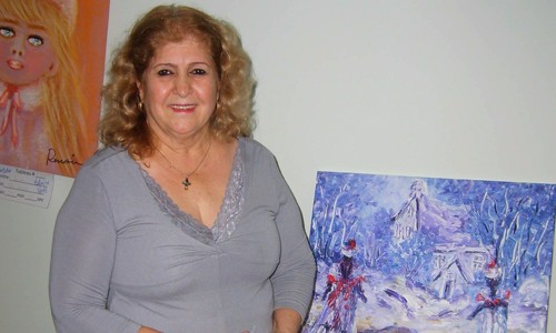 Valdelice Salum apresenta a pintura mediúnica no dia 19 de agosto, em Franca