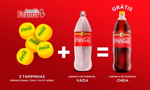 Coca-Cola lança promoção para incentivar uso de embalagens retornáveis