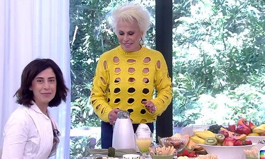 Produção do ‘Mais Você’ comete nova gafe no café da manhã com Fernanda Torres