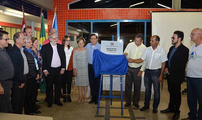 Septímio Salerno dá nome a Creche inaugurada no residencial Palermo City