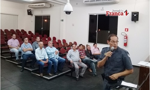 PM debate com vereadores implantação da Atividade Delegada em Rifaina