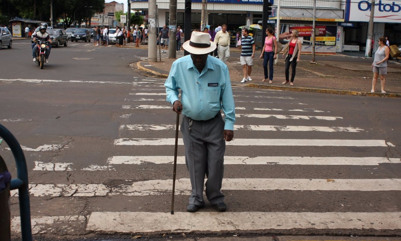 Idosos lideram estatísticas de atropelamento no Estado de São Paulo