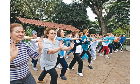 Em razão dos inúmeros benefícios, francanos se rendem ao Tai Chi Chuan