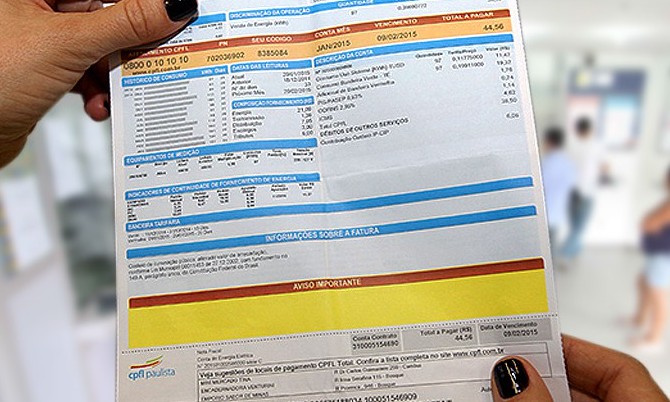 Conta de luz ficará mais barata para o consumidor em janeiro de 2018