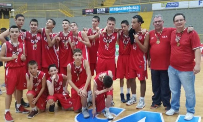 Time infantil do Paulistano se sagra campeão estadual no ginásio “Pedrocão”