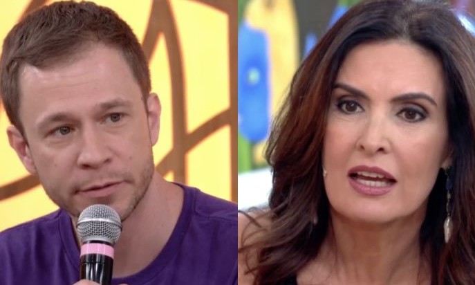 Tiago Leifert brinca sobre namoro de Fátima Bernardes e apresentadora desconversa