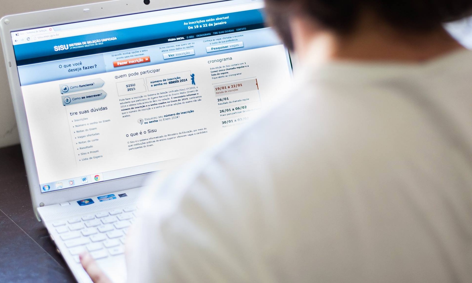 MEC antecipa data do Sisu e inscrições começam a partir do próximo dia 23 de janeiro