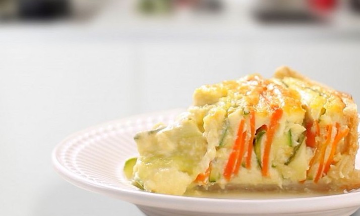 Sem glúten, torta salgada à base de farinha de arroz é própria para os celíacos