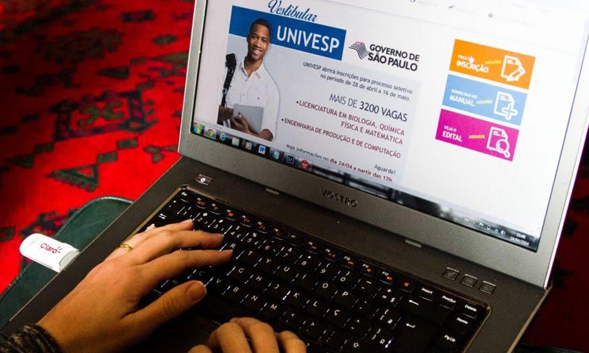 Univesp abre inscrições para docentes e tutores dos cursos à distância