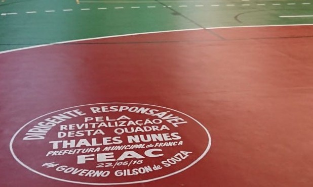 Comissionado de Gilson usa quadra do Tiro para fazer promoção pessoal
