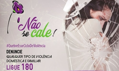 Campanha publicitária incentiva denúncia de violência doméstica