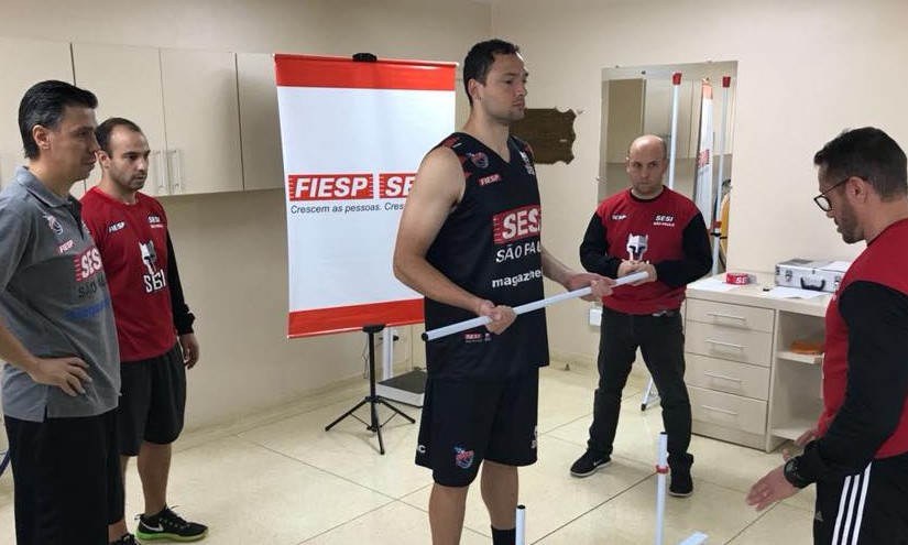 Jogadores do SESI Franca Basquete passam por rigorosa avaliação física