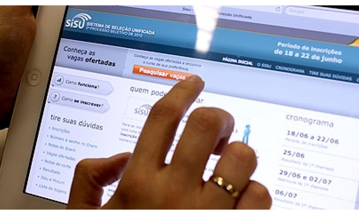 Sisu oferece mais de 57 mil vagas – inscrições começam dia 12 de junho