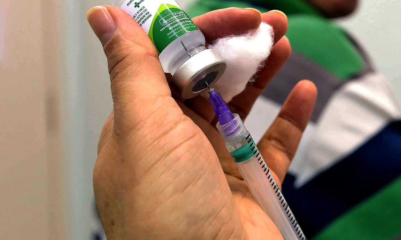 Vacinação contra a gripe em Guaíra ainda não atingiu meta e campanha segue