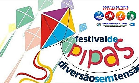 Pedregulho terá Festival de Pipas no Poliesportivo, neste sábado, dia 23