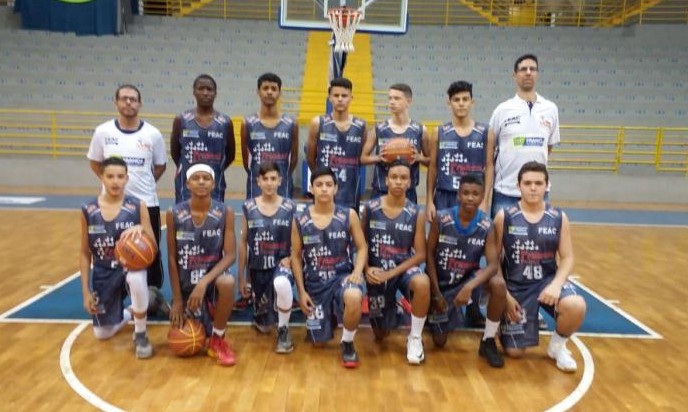 Francanos fazem dérbi no basquete sub-14 e Chuí leva a melhor em quadra