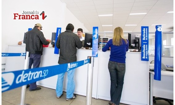 Detrans de Franca e de 28 cidades da região abrirão só às 15h na segunda-feira