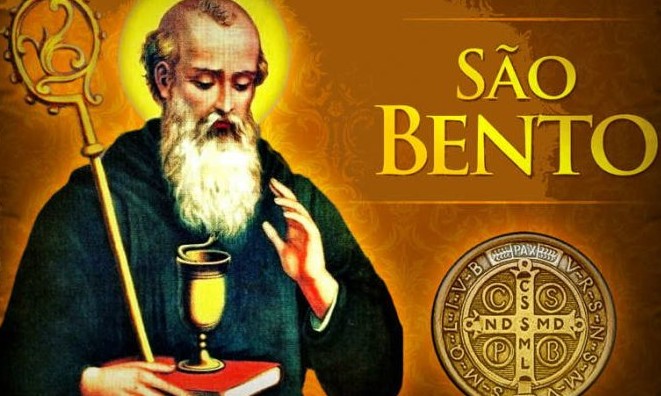 Dia 11 de julho é dia de São Bento, criador da Ordem dos Beneditinos