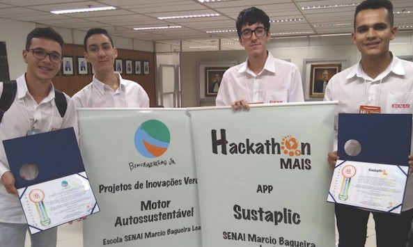 Estudantes do SENAI de Franca são premiados em programa de talentos