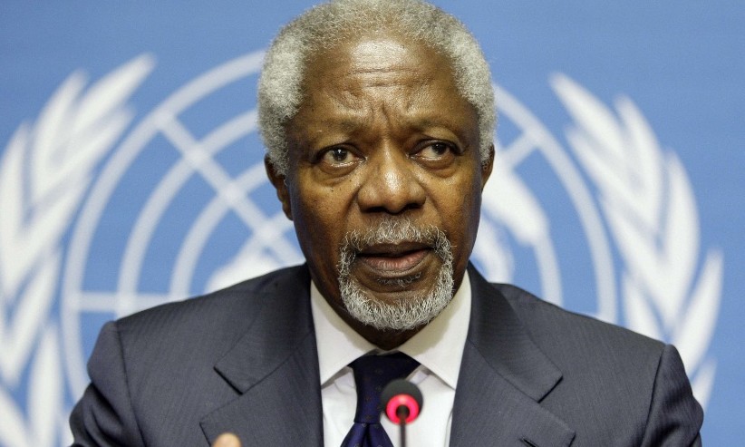 Morre ex-secretário da Organização das Nações Unidas, Kofi Annan
