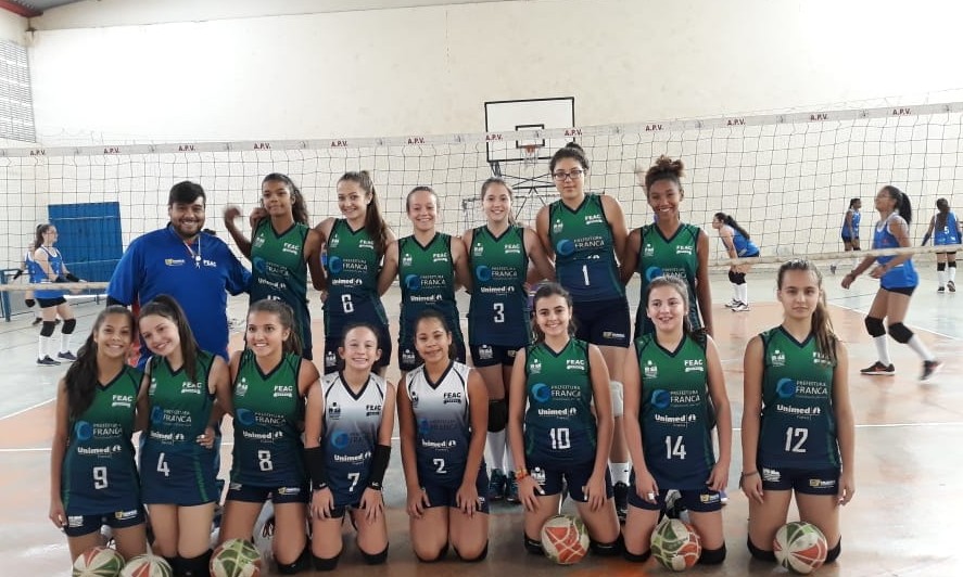 Equipe mirim de voleibol de Franca participará de torneio em Ribeirão Preto