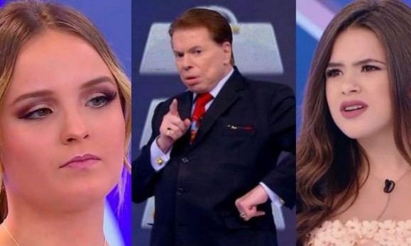 Apresentador Silvio Santos detona cantora Larissa Manoela e Maisa Silva na TV