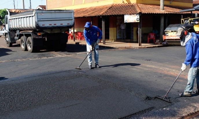 Prefeitura de Guaíra dá sequência ao projeto de recapeamento das ruas