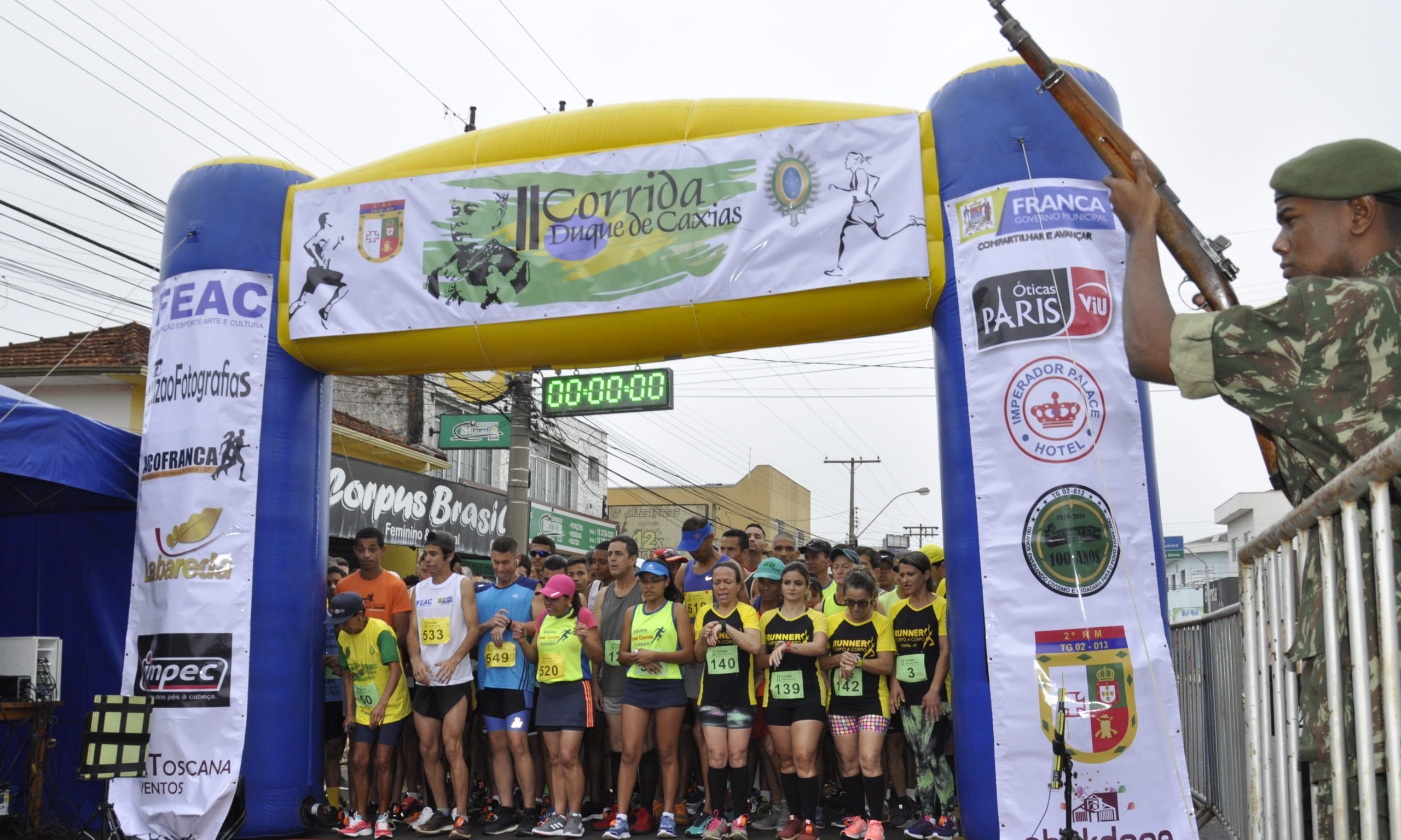 TG de Franca comemora Dia do Soldado com realização da Corrida Duque de Caxias