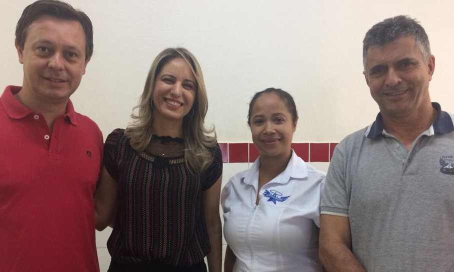 Cristiany visita creche do Jardim Portinari e destaca propostas para educação