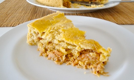 Torta de Aveia com Frango Light: receita fácil, rápida e com sabor surpreendente