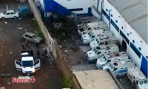 Ribeirão Preto tem cenário de guerra após invasão a prédio da Brinks