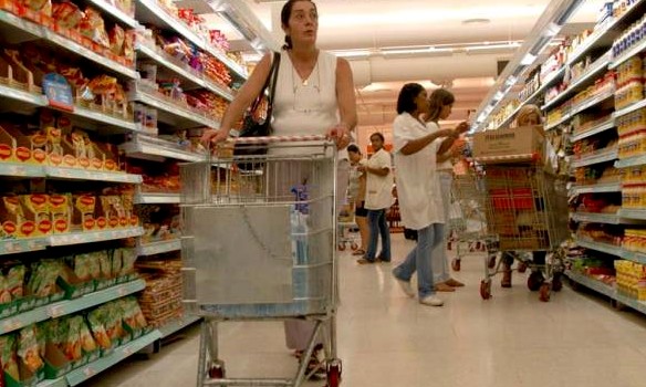Vendas de supermercados aumentam 1,92% em todas as regiões do país