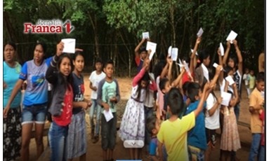 Com troca de cartas, crianças francanas criam laços com indígenas de MS