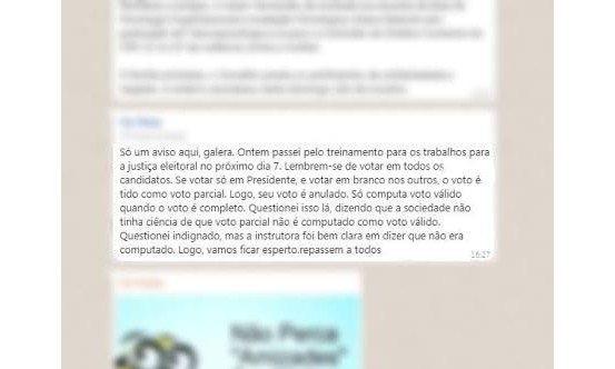 TRE confirma que voto em branco para apenas um cargo não anula a votação