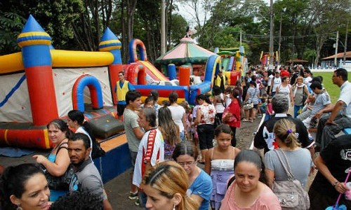 Dia das Crianças com atrações gratuitas no Parque Fernando Costa