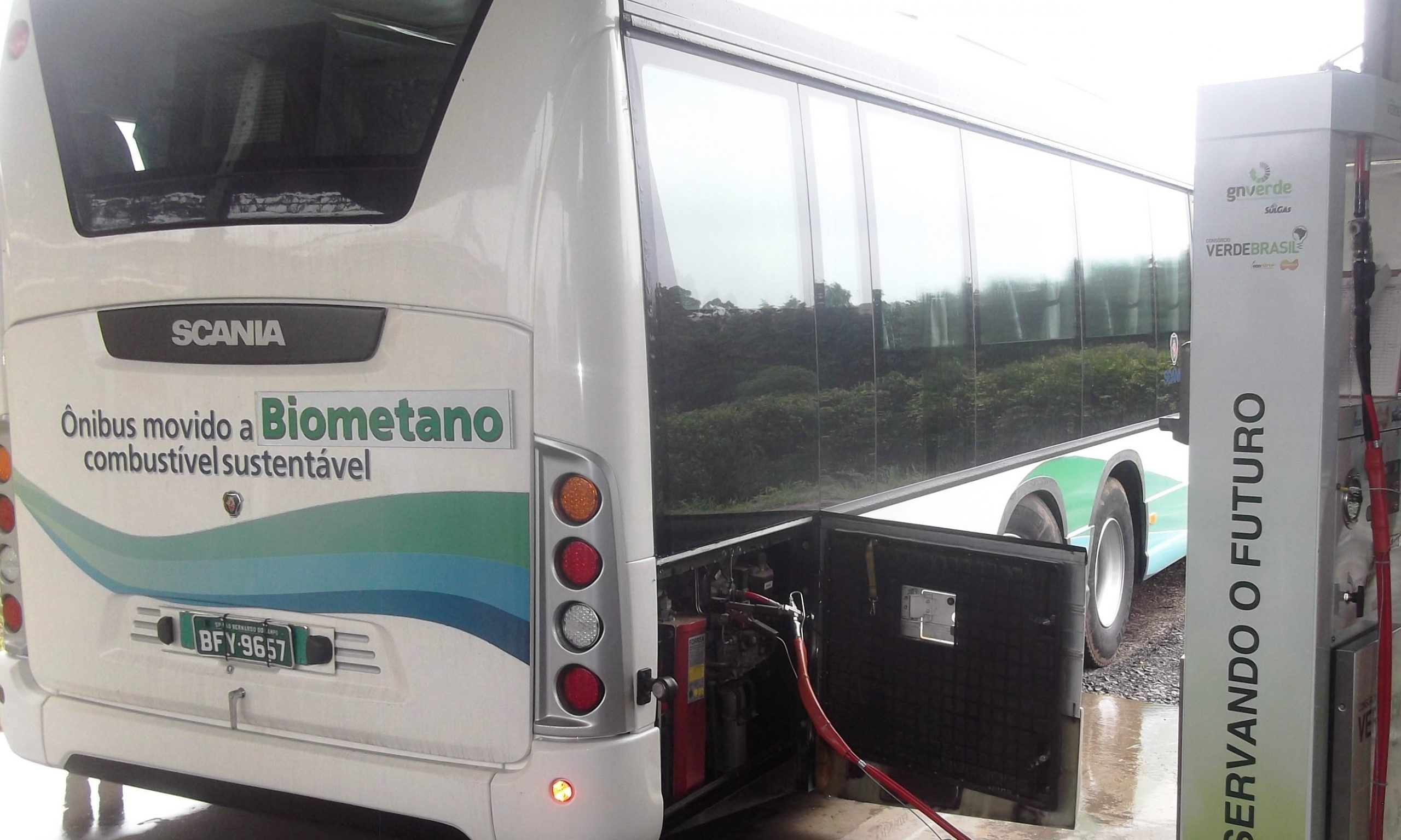 Em Franca, 1º teste com gás de esgoto para abastecer um ônibus acontece dia 12