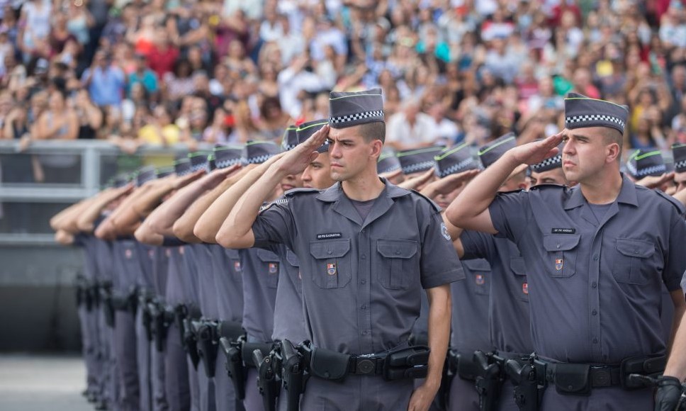 Polícia Militar do Estado de SP recebe reforço de 1.812 novos soldados