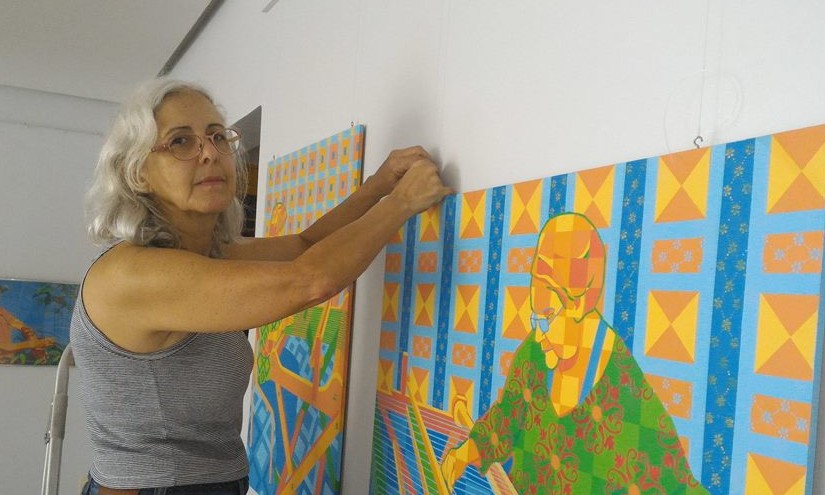 Artista francana Atalie Rodrigues é convidada para a 5ª Bienal de Gravura