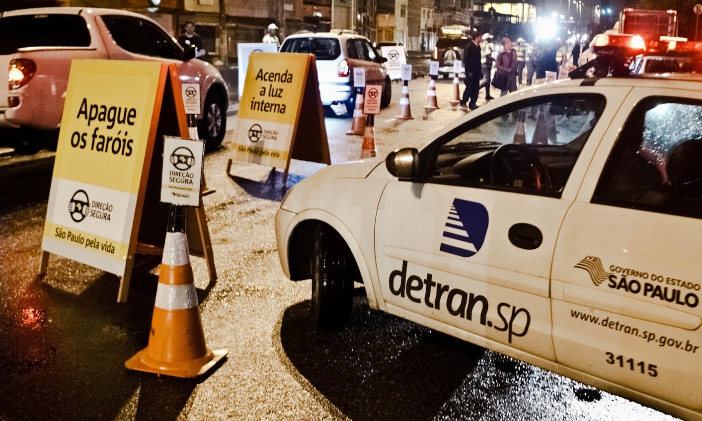 Lei Seca do Detran-SP autua motoristas bêbados em Franca e três cidades