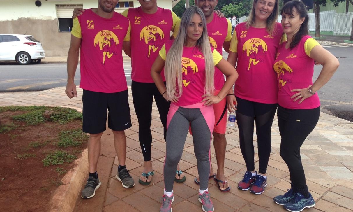 Corredores de Rifaina se destacam na corrida Outubro Rosa, em Franca