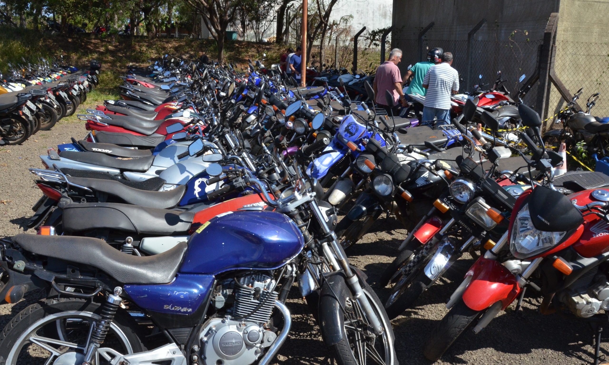Secretaria de Segurança confirma leilão de motos no pátio Modelo dia 23