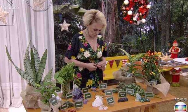 Ana Maria Braga causa polêmica ao ensinar ‘mandinga’ durante ‘Mais Você’