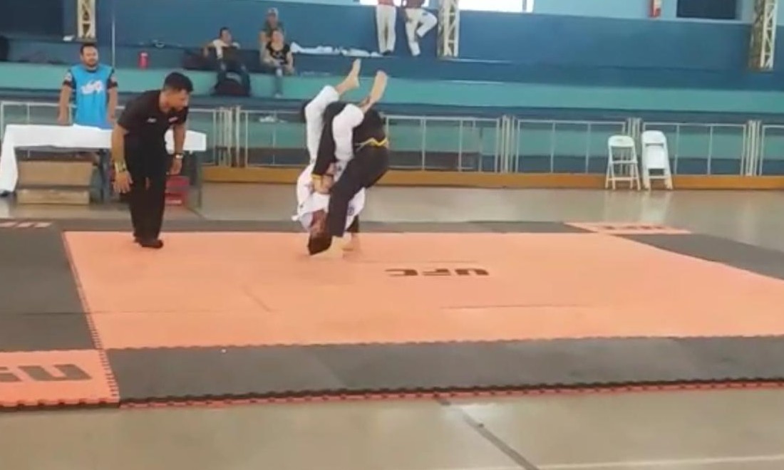 Francano viaja 230 km para lutar campeonato de jiu jitsu e volta campeão