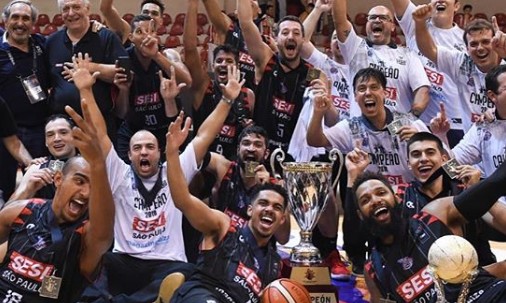 Com garra, Sesi Franca bate Instituto e conquista sétima Liga Sul-Americana