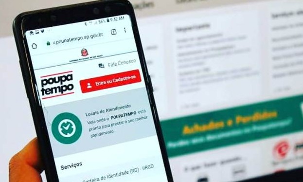 Poupatempo adapta portal para facilitar uso pelos telefones celulares