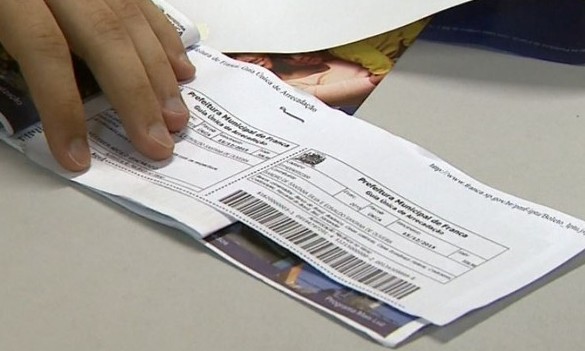 Cerca de 160 mil carnês de IPTU 2019 começam a ser distribuídos em Franca