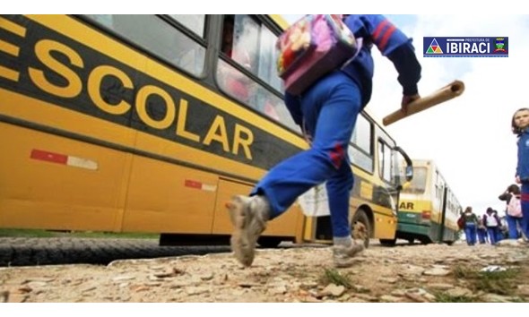 Ibiraci convoca beneficiários do transporte escolar para cadastro e recadastro