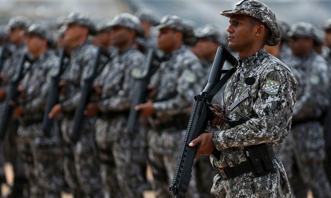 Tropas federais começam a atuar na segurança pública no Estado do CE