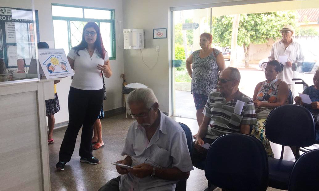 Saúde de Cristais Paulista realiza diversas orientações contra a Hanseníase