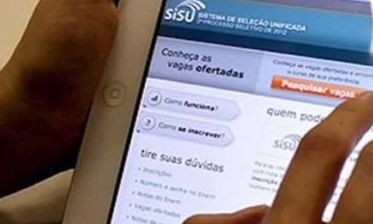 Com a nota do Enem, os candidatos poderão concorrer às vagas do Sisu